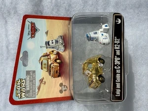 Disney Parks Pixar Cars Luigi y Guido como C-3PO y R2-D2 Star Wars NUEVO - Imagen 1 de 2