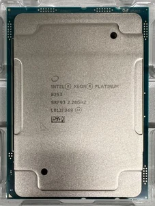 SRF93 INTEL XEON PLATINUM 8253 2.20GHZ 16-CORE 22MB 125W CPU PROZESSOR - Bild 1 von 1