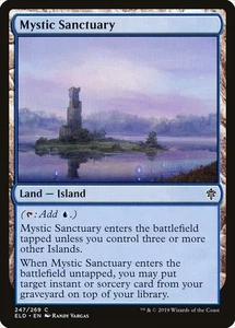 MTG Throne Of Eldraine Mystic Sanctuary x1 Common Land Island NM/M - Picture 1 of 1