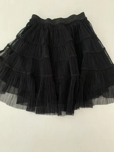 Zara girls black Tulle skirt size 7 - Picture 1 of 2