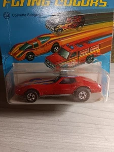 Hot Wheels Original Flying Colors 1975 Corvette Stingray Red In Blister BW - Picture 1 of 3