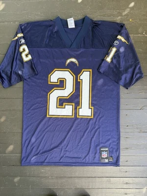 Ladanian Tomlinson #21 San Diego Chargers Blue Jersey Mens Medium - Image 1 of 4