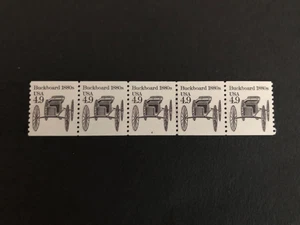 U.S. Stamps, Scott # 2124, PNC5 #4, 4.9c Buckboard, MNH - Picture 1 of 2
