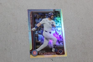 2025 Topps Series 1 - Mike Tauchman Rainbow Foil #261 - Chicago Cubs - Picture 1 of 2