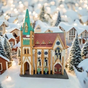 Vintage Retired Dept 56 All Saints Corner Church Heritage Village Collection 5542-5R - Bild 1 von 11