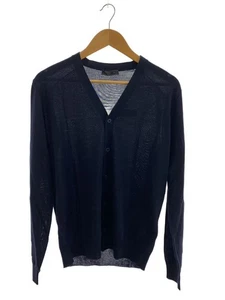 PRADA Cardigan (Thin) 46 Wool Navy DNA959 - Picture 1 of 6