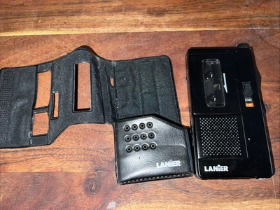 Lanier P-155 Handheld Micro Cassette Recorder. Working - Image 1 of 4