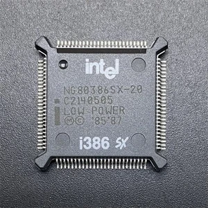 Intel NG80386SX-20 CPU Low Power 20MHz QFP100 i386sx 32bit x86 Processor - Picture 1 of 3