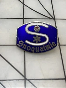 Snoqualmie Washington Ski Resort Ski Pin - Picture 1 of 5