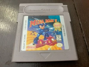 Gameboy MEGA MAN II 2 Game Cartridge & Case 1992 Nintendo Greatest Hits - Picture 1 of 3
