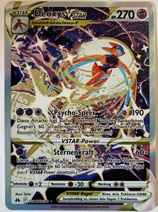 Pokemon Deoxys VSTAR Alternative Art | Deutsch GG46/GG70 Zenit der Könige | NM - Bild 1 von 2