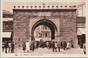 Postal de colección Túnez Túnez Porte De France C156 - Imagen 1 de 2