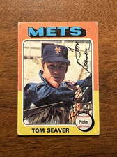 1975 Topps #370 Tom Seaver New York Mets