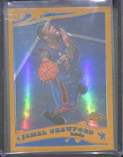 2005-06 Topps Chrome Gold Refractor #3 Jamal Crawford No 12 of 99