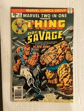 Marvel Two-In-One #21 Comic Book featuring Doc Savage