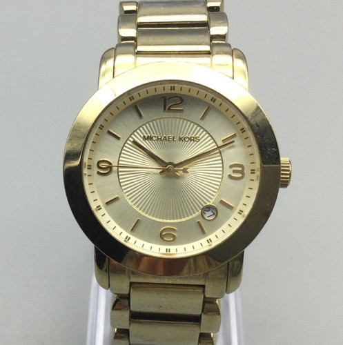 Orologio Michael Kors Janey Donna MK 3485 Tono Oro 34mm Batteria Nuova 6 5"