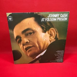 JOHNNY CASH At Folsom Prison 1968 UK vinyl LP blues original Jackson June Carter - Picture 1 of 4