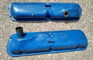 1966 FORD MUSTANG  289 SBF OEM VALVE COVER SET - Picture 1 of 4