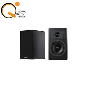 INDIANA LINE TESI 2 Diffusori Altoparlanti 2 vie casse scaffale home nero - Foto 1 di 2