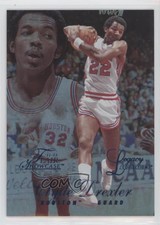 2012-13 Fleer Retro 1996-97 Flair Showcase Legacy Row 1 /150 Clyde Drexler HOF