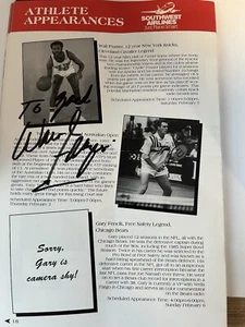 Walter Frazier Signed Program, No Coa. - Picture 1 of 4