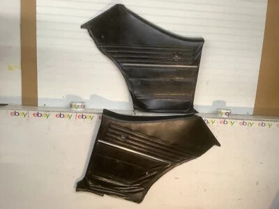 1968 Chevrolet Chevy Chevelle Malibu SS Black Interior Rear Quarter panels OEM - Image 1 of 4