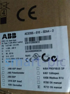 One ABB ACS355-01E-02A4-2 Inverter New Expedited Shipping - Picture 1 of 4