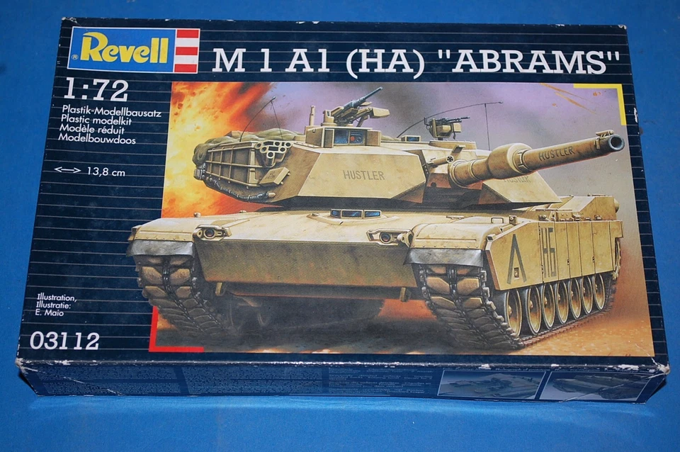 Revell 03112 - M1A1 (HA) Abrams  scala 1/72 - Immagine 1 di 1