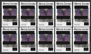 1992 Sierra Leone Insects Butterflies Islamic Boy Scouts Conference Pakistan MNH - Picture 1 of 1