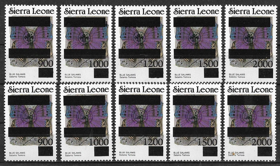1992 Sierra Leone Insects Butterflies Islamic Boy Scouts Conference Pakistan MNH - Image 1 of 1