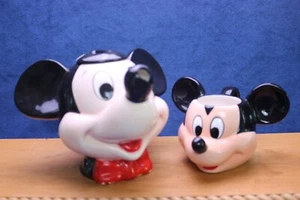 Mickey Mouse Disney Teapot and Cup by Applause Red Bow - Picture 1 of 12