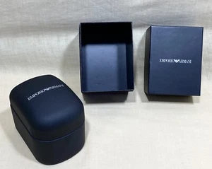 EMPORIO ARMANI Watch Box Caja Reloj AR1429 AR1435 AR5858 AR5865 AR9501 1434 OEM/ - Picture 1 of 17