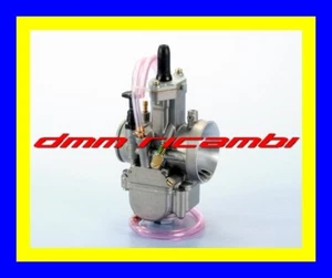 Carburatore POLINI PWK 34 mm valvola piatta completo di manicotto e tubi PWK34 - Foto 1 di 1