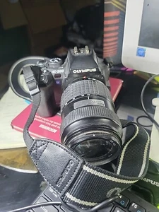 Olympus EVOLT E-500 8.0MP DSLR Camera w/ 40-150mm 14-45 Lens Battery Charger CF - Picture 1 of 1