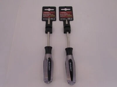 No. 2 x 4-In. SQUARE RECESS SCREWDRIVER BY HUSKEY LOT OF 2 - Image 1 of 4