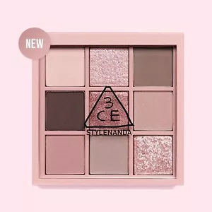 3CE Multi Eye Color Palette 8g #Knotted Pink 2024 F/W CLOUDY PINK EDITION - Picture 1 of 8