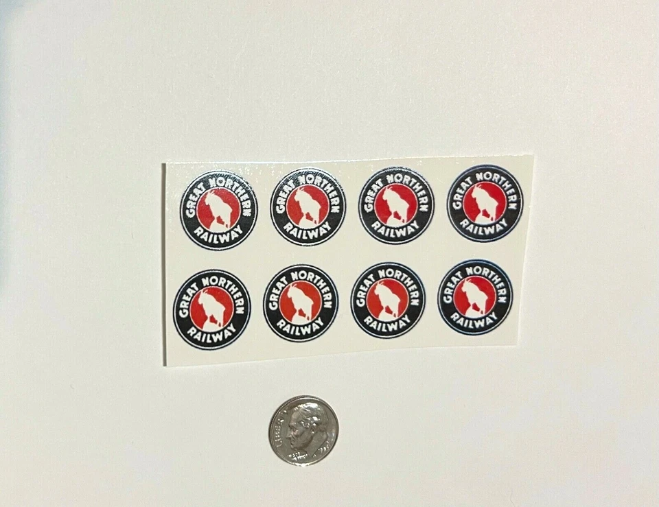 GRAN CARGA FERROVIARIA DEL NORTE 8 P/SET TIERNO BLANCO LTR CALCOMANÍA AGUA CLARA ¡MIRA! Foto 1 de 1