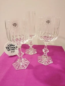 RICHARD GINORI, set 2 posti tavola (6 bicchieri), cristallo collezione Granduca - Picture 1 of 7