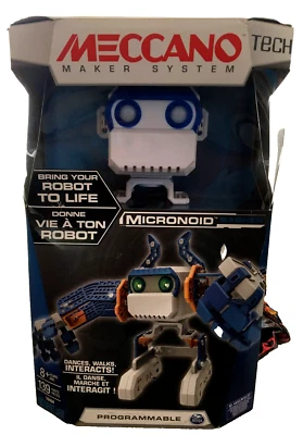 Meccano 2016 Micronoid Basher Programmable Robot Interact Maker System 16404 NEW - Image 1 of 4