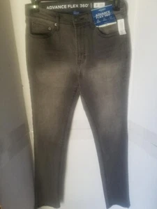 ARIZONA ADVANCE FLEX 360 Men's Slim Gray Denim Jeans - Size 30x34 - NWT - Picture 1 of 3