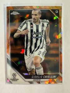 K210,045 - 2021-22 Topps Chrome Sapphire UEFA Orange #82 Giorgio Chiellini #/50 - Picture 1 of 1