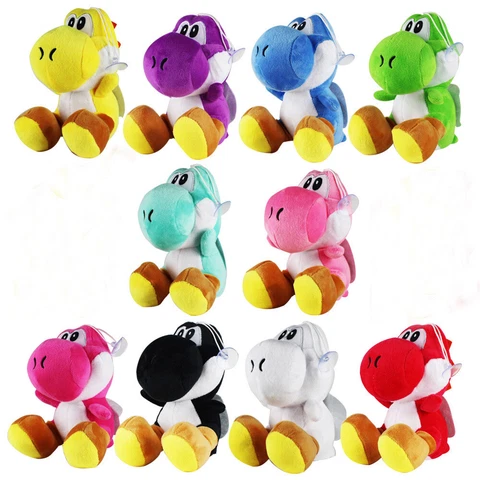 Super Mario Bros. Yoshi Plush Toys Animals Soft Stuffed Doll Birthday Kids Gift Cover