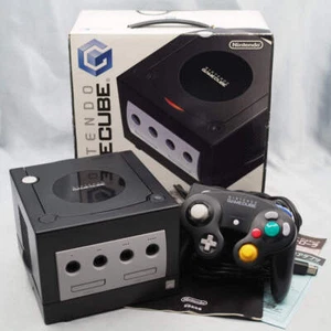 Nintendo GameCube Console System Black Boxed DOL-001 NTSC-J Modified Tested GC - Picture 1 of 24