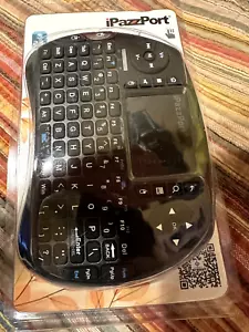 iPazzPort Wireless Mini Keyboard W/ Touchpad Open Box Great Condition W/Reciever - Picture 1 of 3