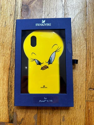 Swarovski Looney Tunes Tweedy птица желтый Iphone X / XS чехол новый с Ярлыками Msrp $55 редкая - Изображение 1 из 3