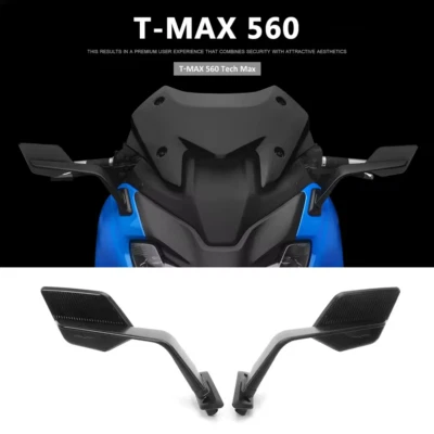 For Yamaha T-MAX560 2022-2024 Rearview Mirror Wing Aerodynamic Stealth Mirrors - Image 1 of 4