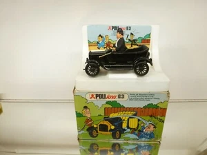 POLITOYS G3 LAUREL and HARDY's CAR - BLACK - rare item - GOOD COND. IN FAIR BOX - Picture 1 of 12