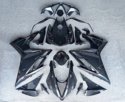 Carbon Fiber Fairing Set Bodywork Panel Kit For Triumph Daytona 675/R 2013-2016 - Imagem 1 de 2