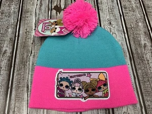 L.O.L Surprise Winter Beanie Skimütze Mädchen Kind Gr. LOL Glitterati rosa grün - Bild 1 von 7