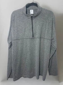 Sun Mountain Thermal long sleeve 1/2 zip pullover shirt mens XL heathered navy - Picture 1 of 7